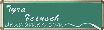 Tyra Heinsch Visitenkarte